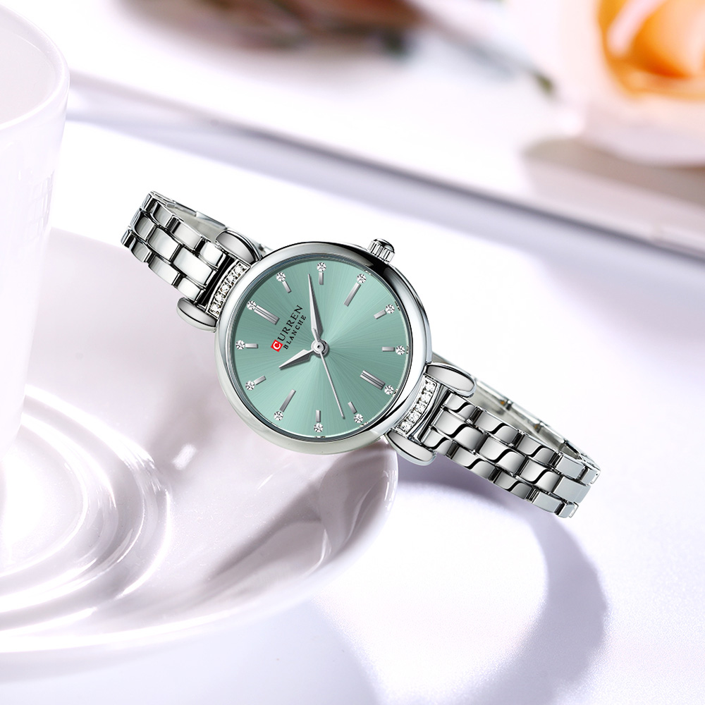 Jewelry And Watches Luxury Brand - CURREN สุภาพสตรีหรูหรานาฬิกาแบรนด์เครื่องประดับสร้อยข้อมือนาฬิกาแฟชั่นสาว Elegant นาฬิกาควอทซ์กันน้ํา