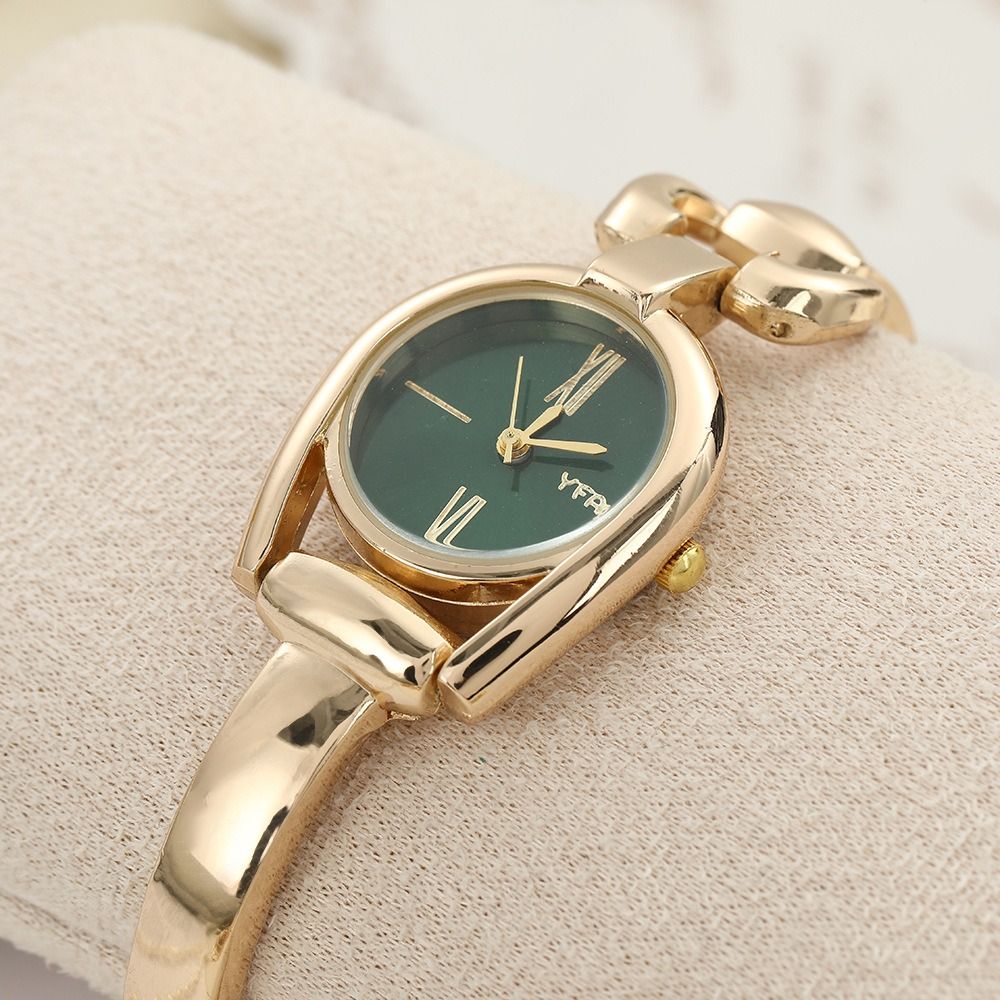 Jewelry Watches Vintage - นาฬิกาข้อมือทรงกลมวินเทจ หรูหรา สง่างาม นาฬิกาควอตซ์ ของขวัญ นาฬิกาข้อมือโลหะสำหรับผู้หญิง