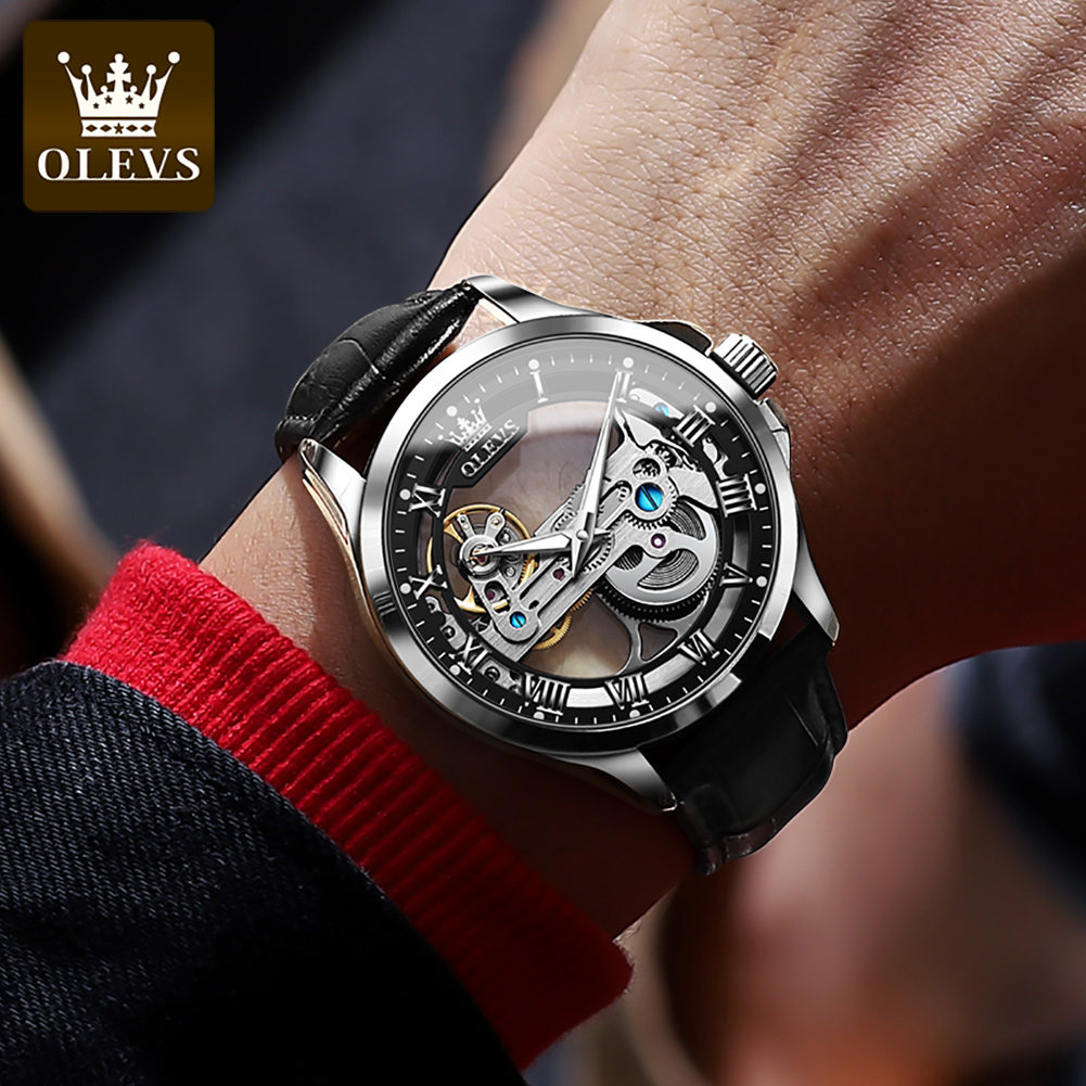 นาฬิกาคู่ OLEVS ของแท้ โครงสร้ - Automatic Watch Winder บทวิจารณ์และราคา