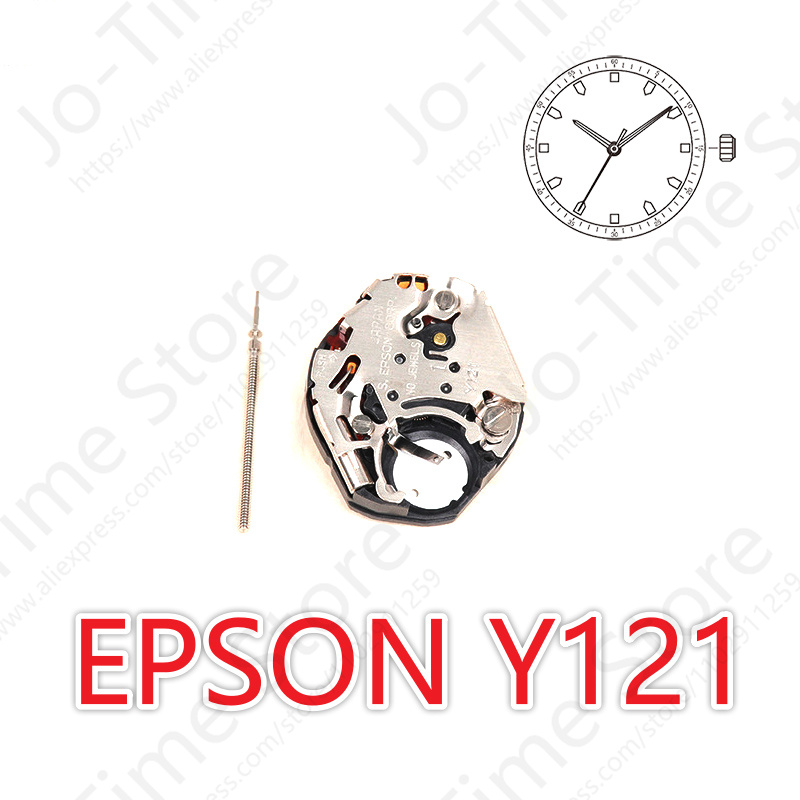 กลไกนาฬิกาควอตซ์ Y121 พร้อมแกน - Jewels In Quartz Watches บทวิจารณ์และราคา