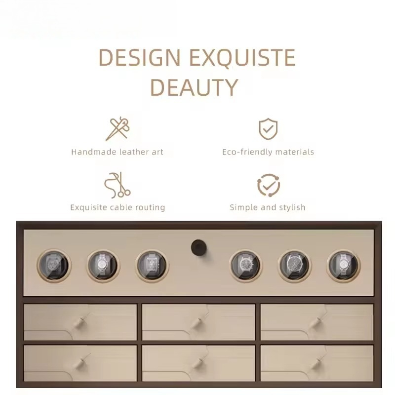 กล่องเก็บนาฬิกาอัตโนมัติ 6 ช่อ - Automatic Watch Winder บทวิจารณ์และราคา