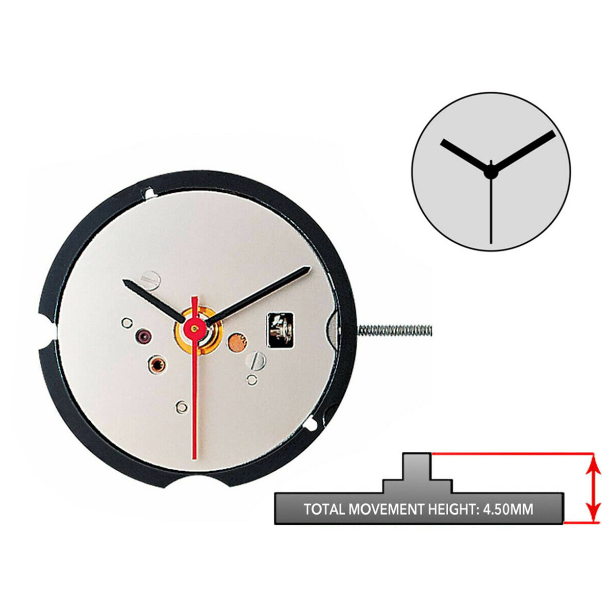 กลไกควอตซ์ Ronda 583 ขนาด 19.4 - Jewels In Quartz Watches บทวิจารณ์และราคา
