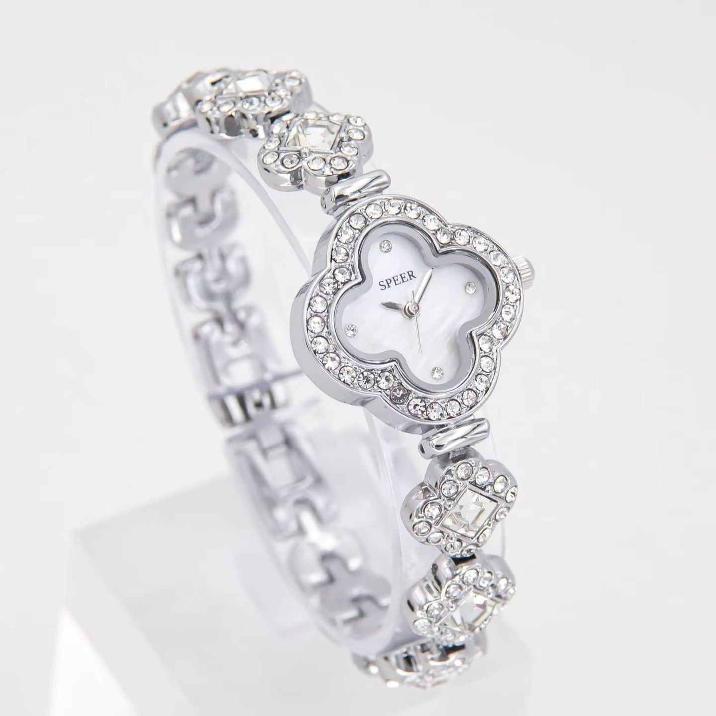 นาฬิกาควอตซ์ประดับเพชรเต็มรูปแ - Jewelry Watches Vintage บทวิจารณ์และราคา