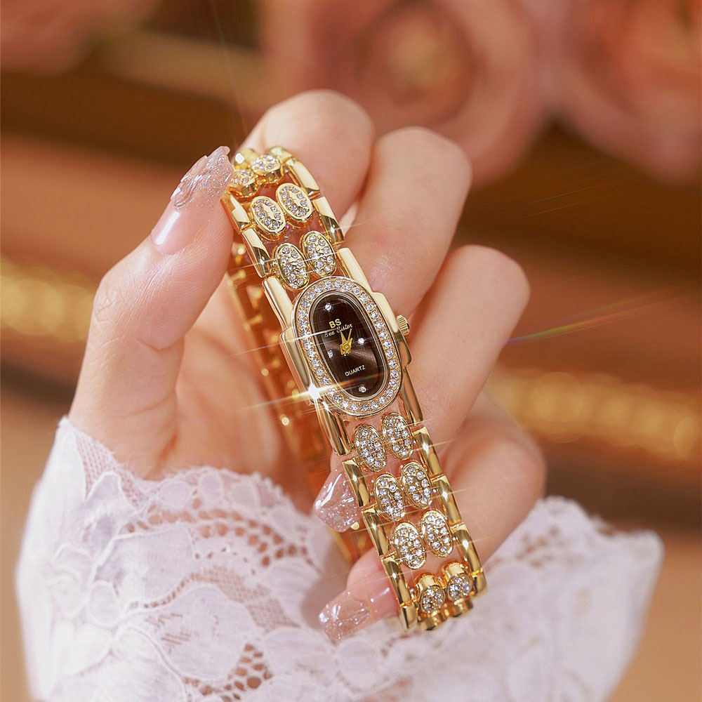 นาฬิกาแฟชั่นสร้อยข้อมือทองสแตน - Jewelry Watches Vintage บทวิจารณ์และราคา