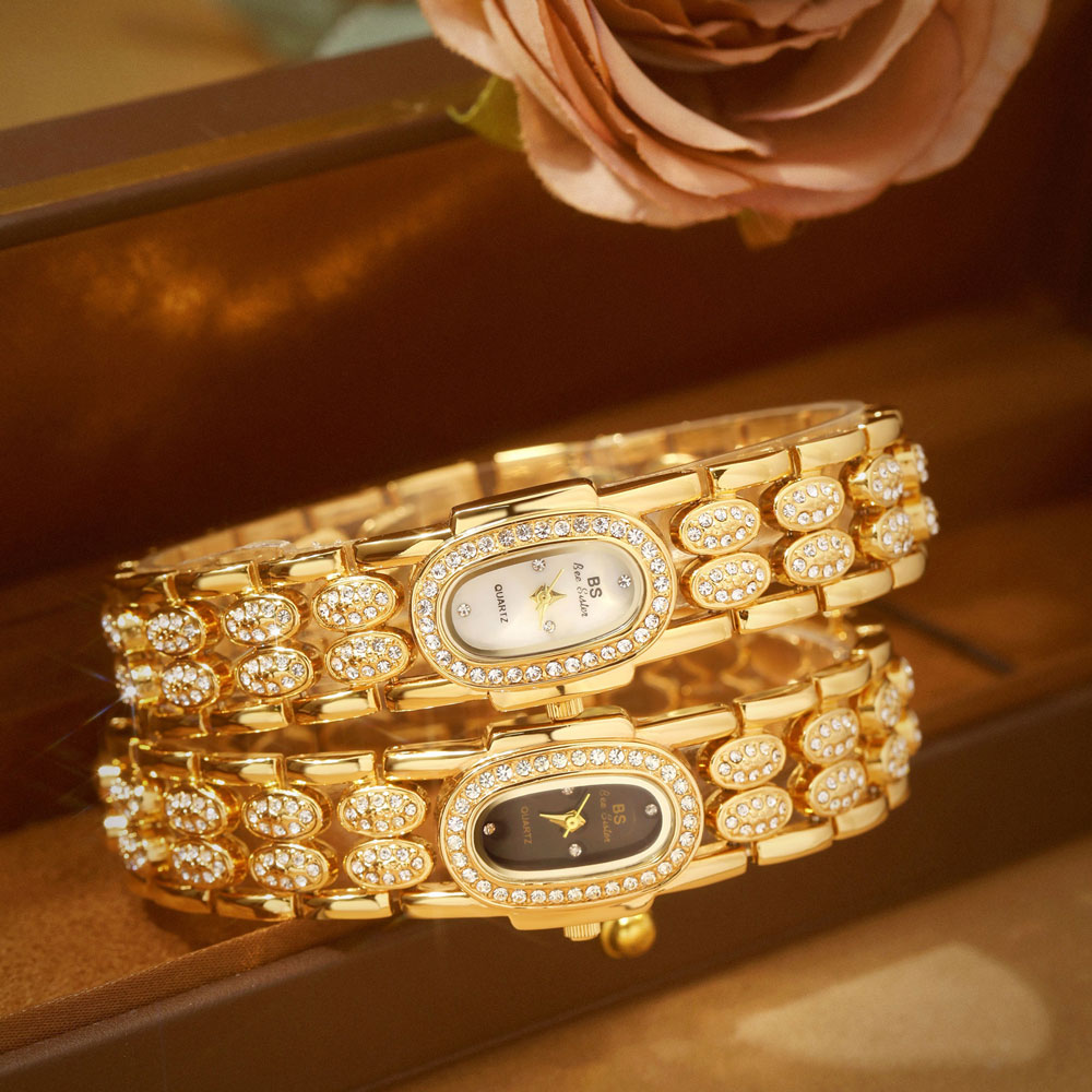 นาฬิกาแฟชั่นสร้อยข้อมือทองสแตน - Jewelry Watches Vintage บทวิจารณ์และราคา