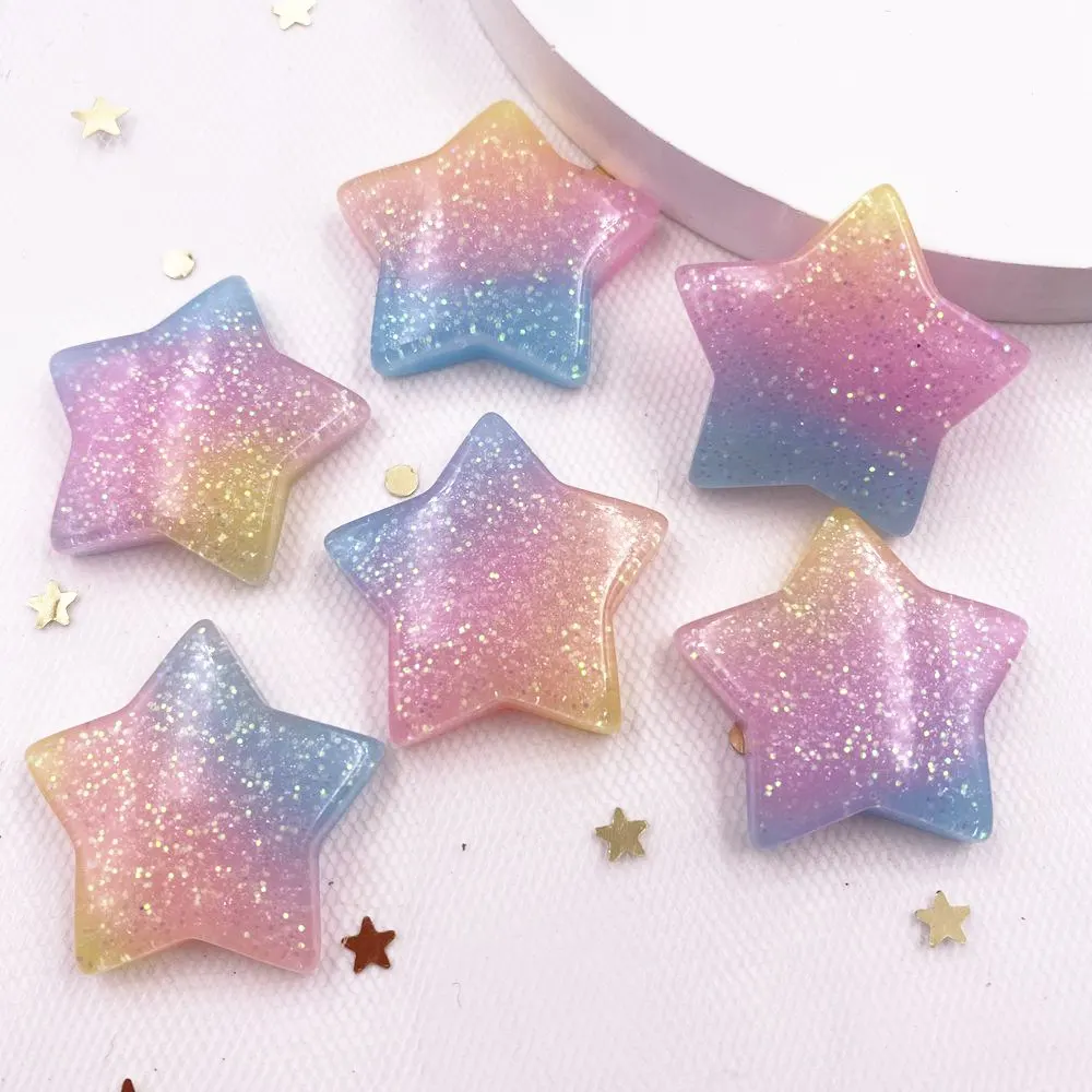 10PCS Glitter Kawaii เรซิ่นที่ - Paradise Jewelry & Watches Llc Photos บทวิจารณ์และราคา