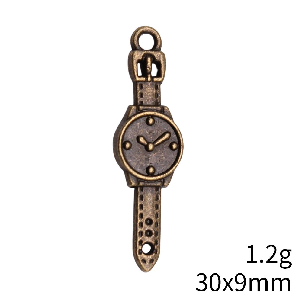 10 ชิ้น 30x9 มม. 2 สี สีเงินโบ - Jewelry Watches Vintage บทวิจารณ์และราคา