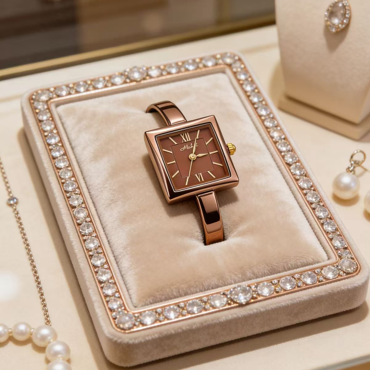 นาฬิกาข้อมือควอตซ์กันน้ำ ดีไซน - Jewelry And Watches Luxury Brand บทวิจารณ์และราคา