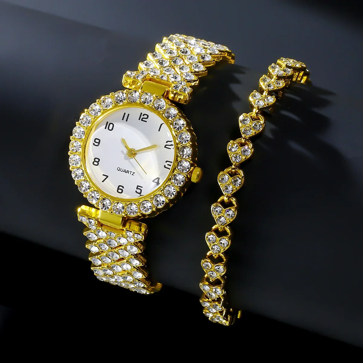 ชุดนาฬิกาข้อมือแฟชั่นหรูหราสำห - Jewelry Watches Luxury บทวิจารณ์และราคา