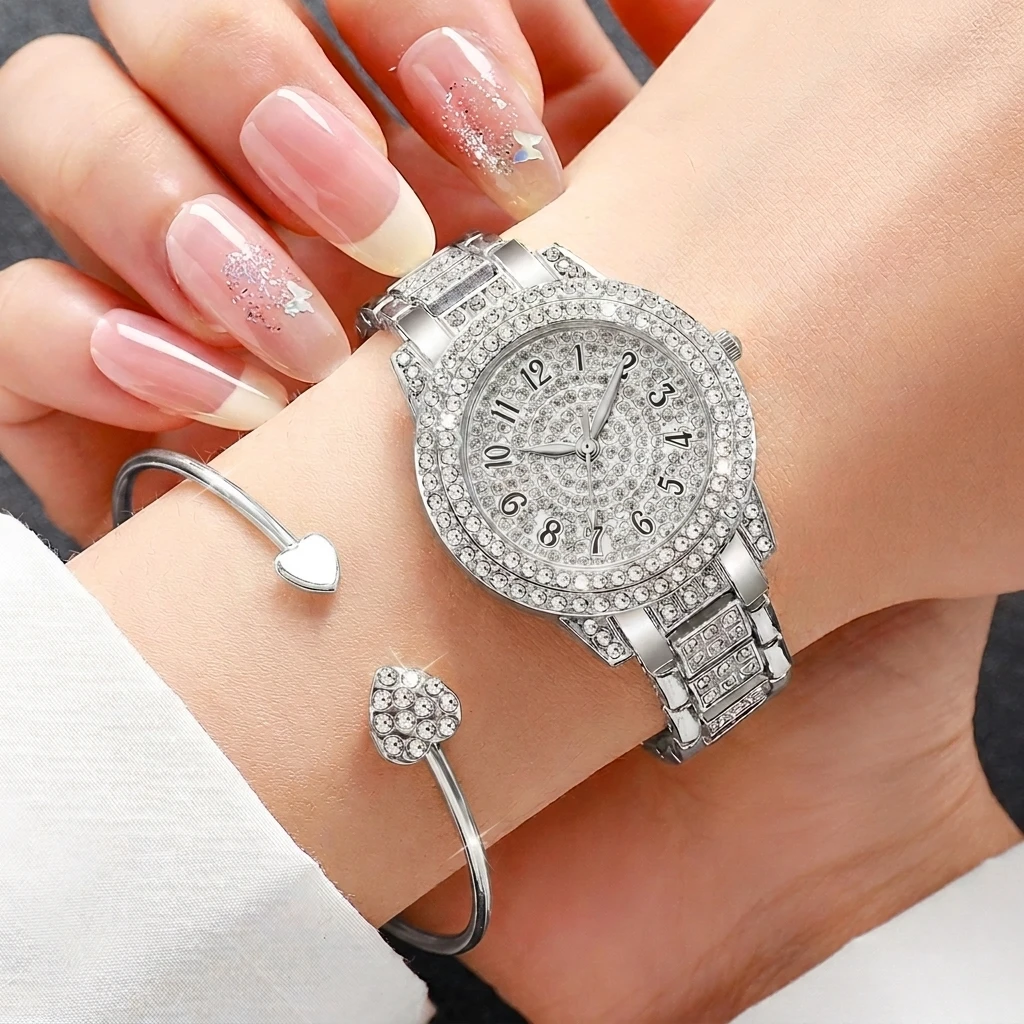 นาฬิกาข้อมือแฟชั่นผู้หญิงประดั - Jewelry Watches Luxury บทวิจารณ์และราคา