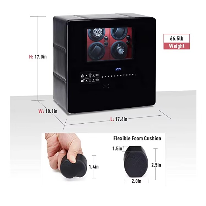 กล่องเก็บนาฬิกาอัตโนมัติ 12 รุ - Jewelry Watches Luxury บทวิจารณ์และราคา