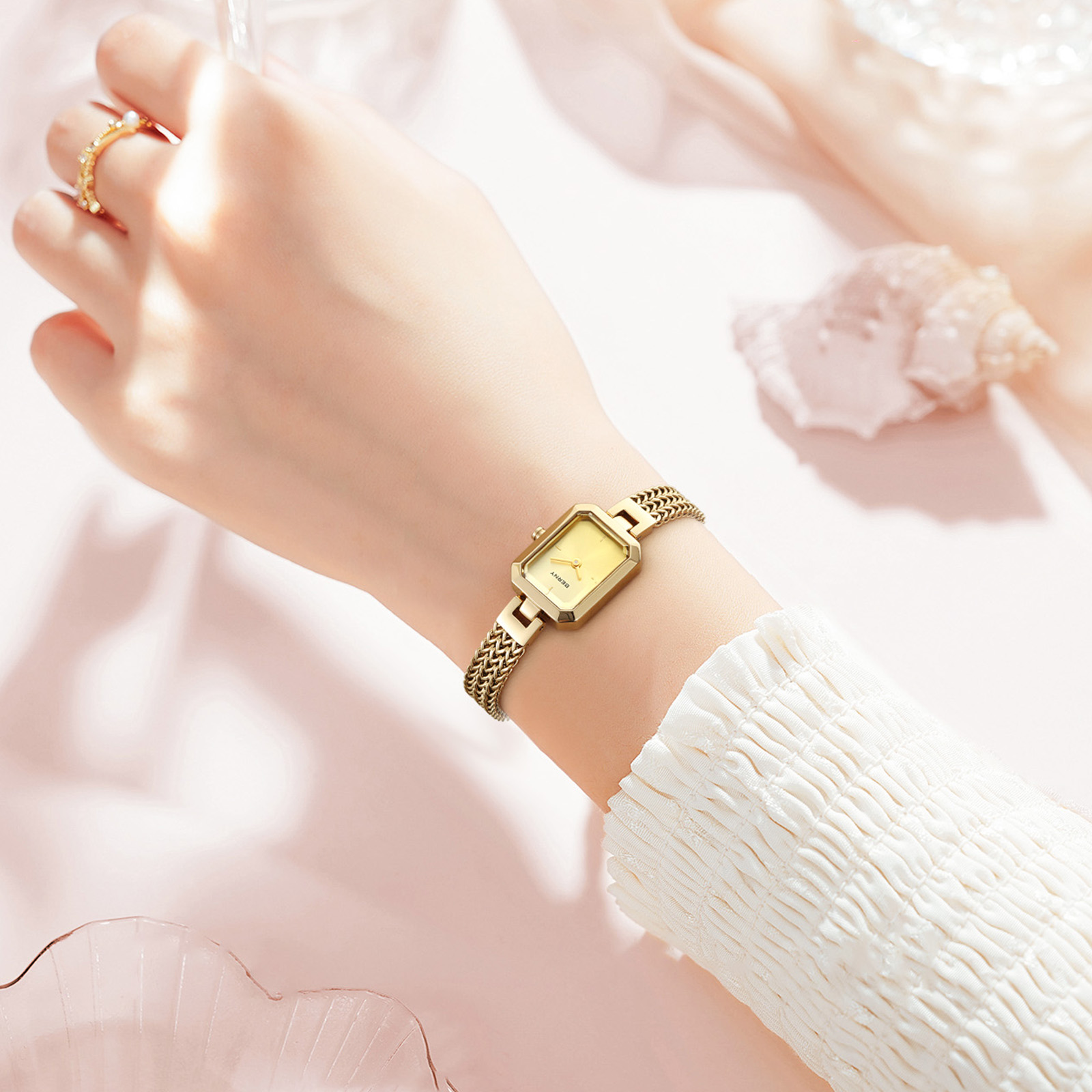 นาฬิกาทอง Berny สำหรับผู้หญิงท - Jewelry Watches Luxury บทวิจารณ์และราคา