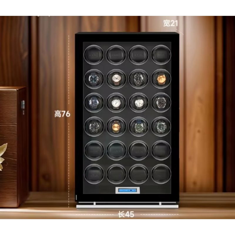 กล่องหมุนนาฬิกาอัตโนมัติ 24 ช่ - Automatic Watch Winder บทวิจารณ์และราคา