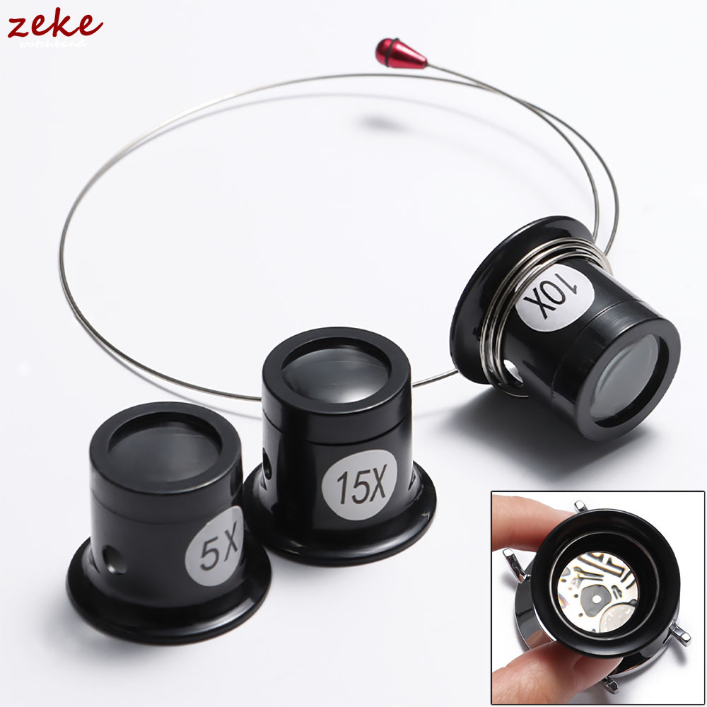 ชุดแว่นขยายสำหรับนาฬิกา 4 ชิ้น - Jewelry Watches Repair บทวิจารณ์และราคา