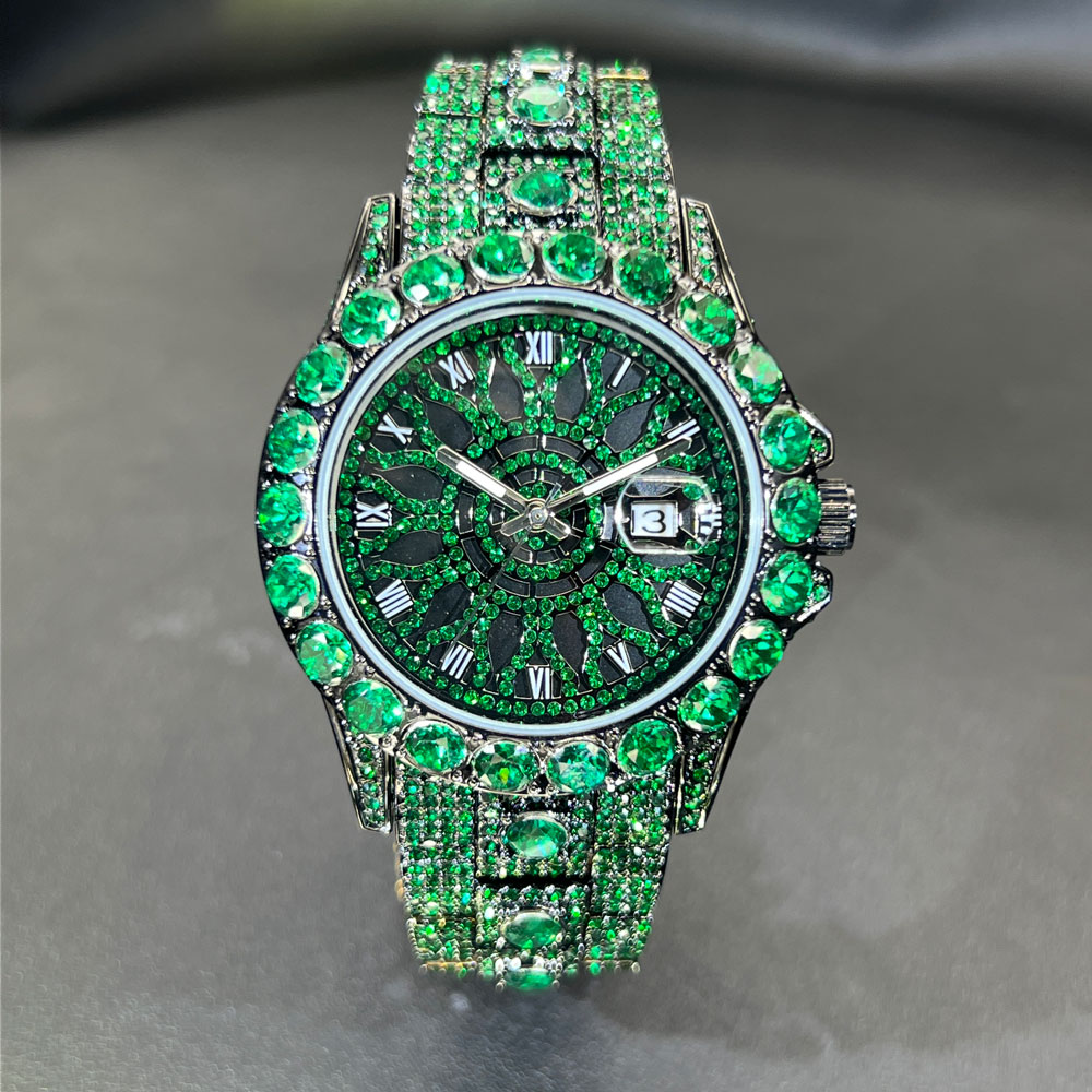 นาฬิกาข้อมือผู้ชายสีเขียว รุ่น - Jewelry And Watches Luxury Brand บทวิจารณ์และราคา
