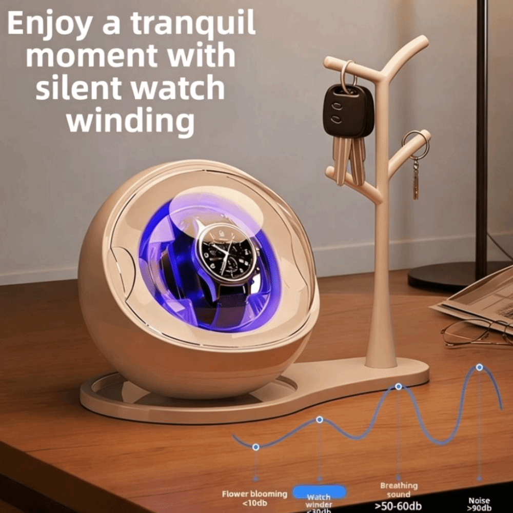 ใช้งานได้สองแบบ ทั้งชาร์จและเส - Automatic Watch Winder บทวิจารณ์และราคา